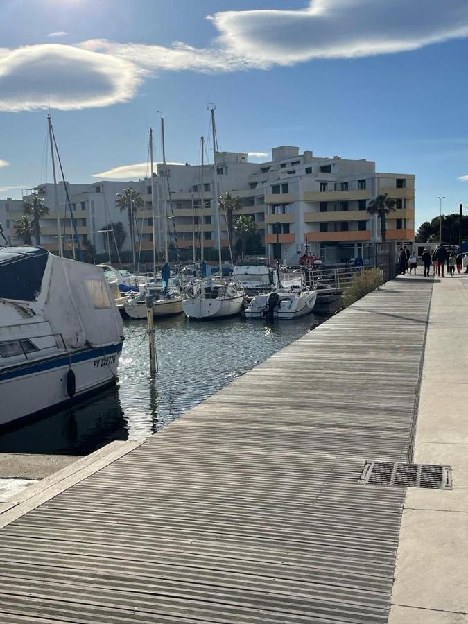 Port Barcares Vue Port Et Mer 乐巴凯尔斯 外观 照片